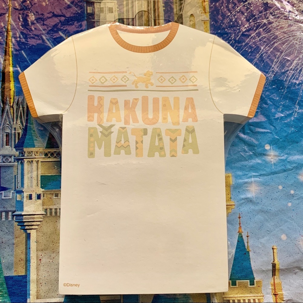 Disney Lion King Hakuna Matata Magnetic Notepad